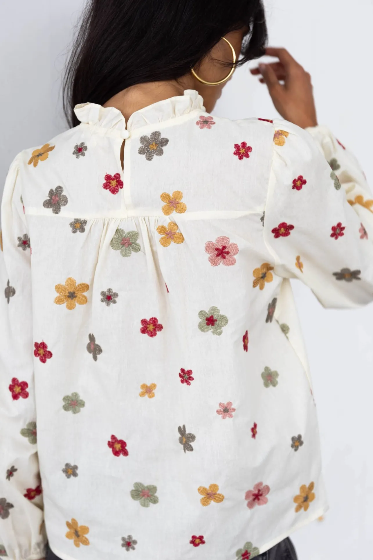 Sahomashop Blouses & Chemises<BlouseJulietta Fondécruimpriméfleuri