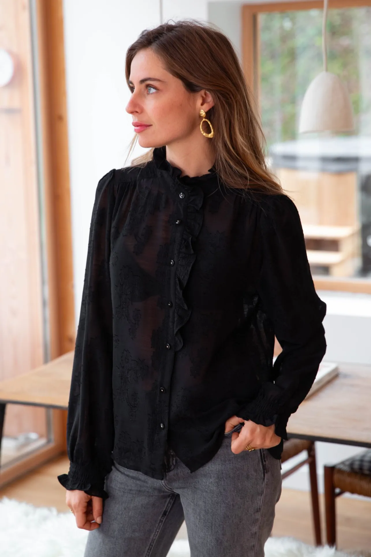 chemiseestella_3-1.webp Sahomashop Blouses & Chemises<ChemiseEstella noir