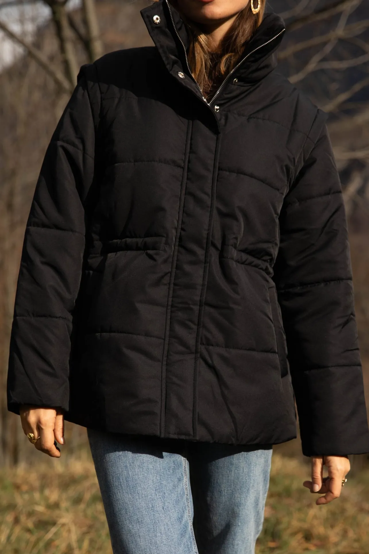 Sahomashop Vestes & Manteaux<DoudouneSofia noir
