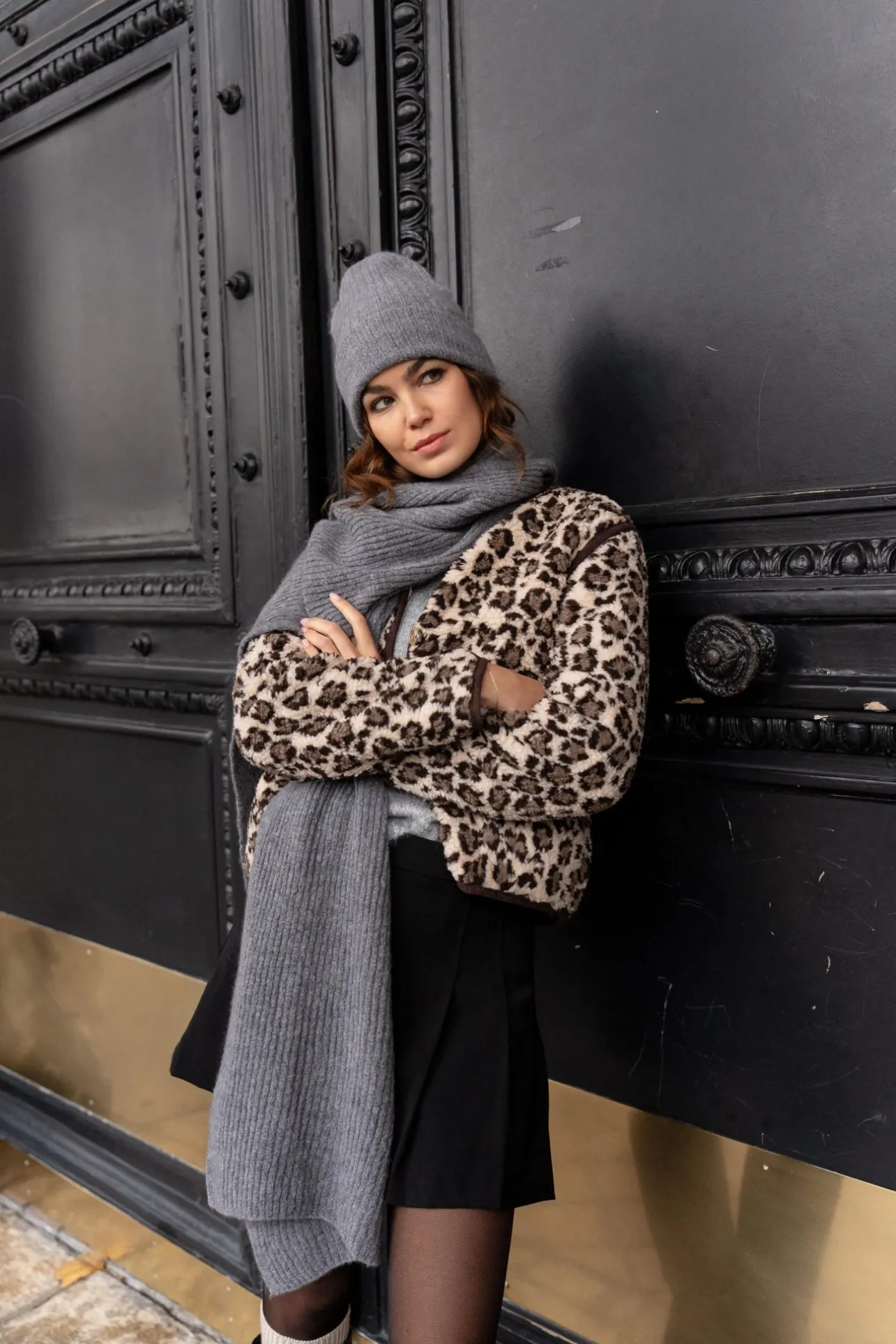 echarpearogris_4-1.webp Sahomashop Accessoires<EcharpeAro gris