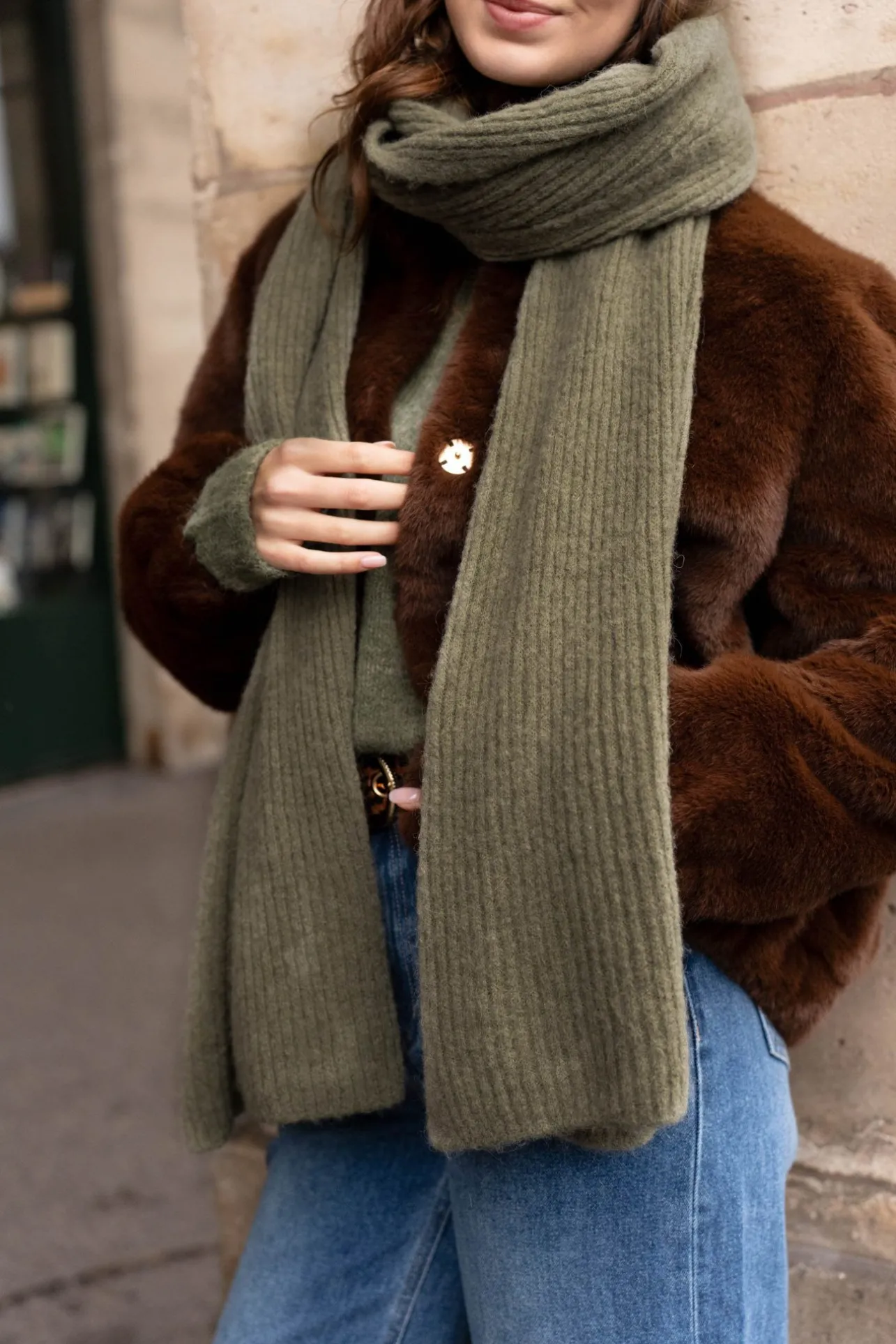 echarpearokaki_7-1.webp Sahomashop Accessoires<EcharpeArokaki vertkaki