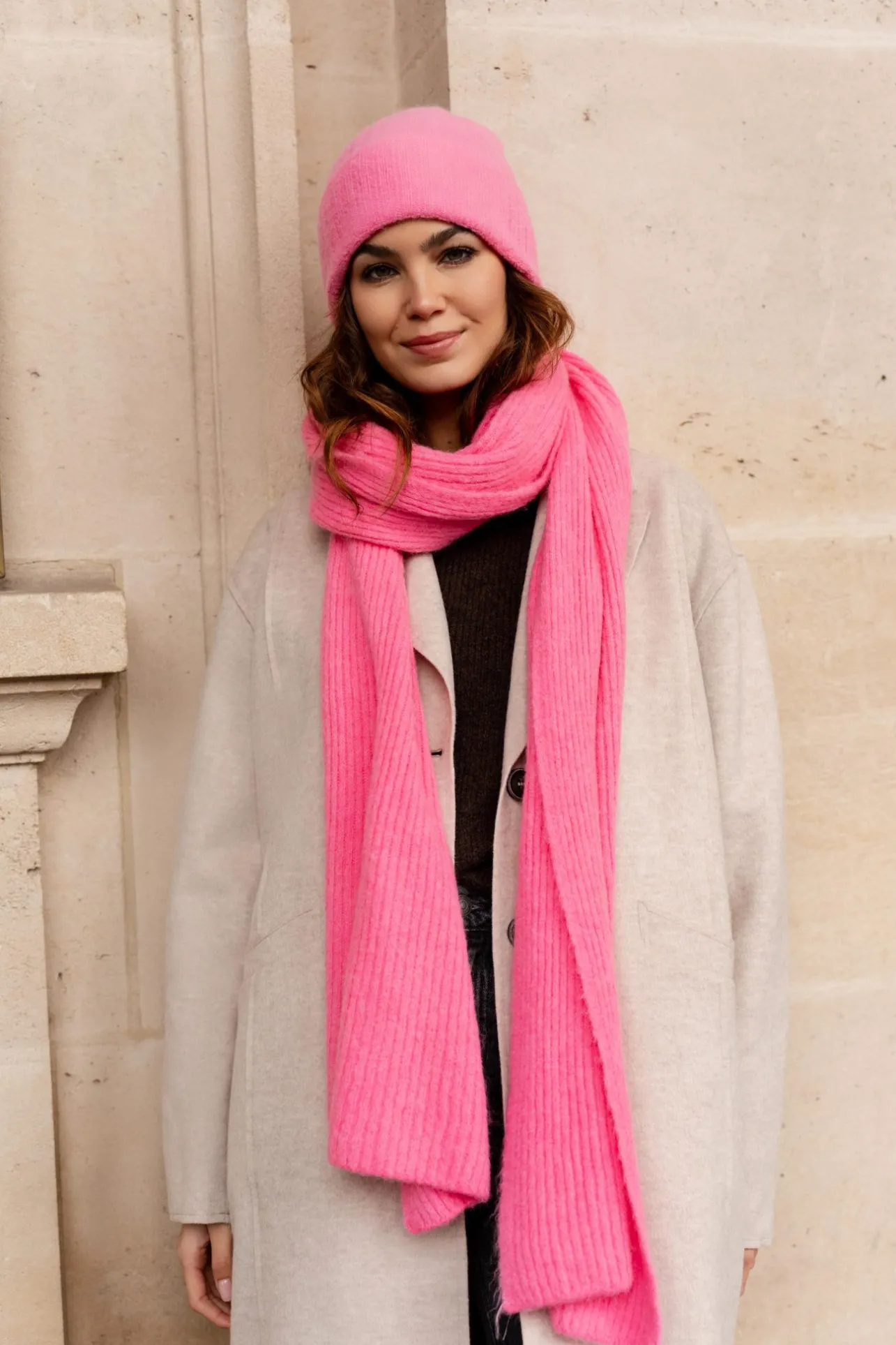 Sahomashop Accessoires<EcharpeArofushia rose