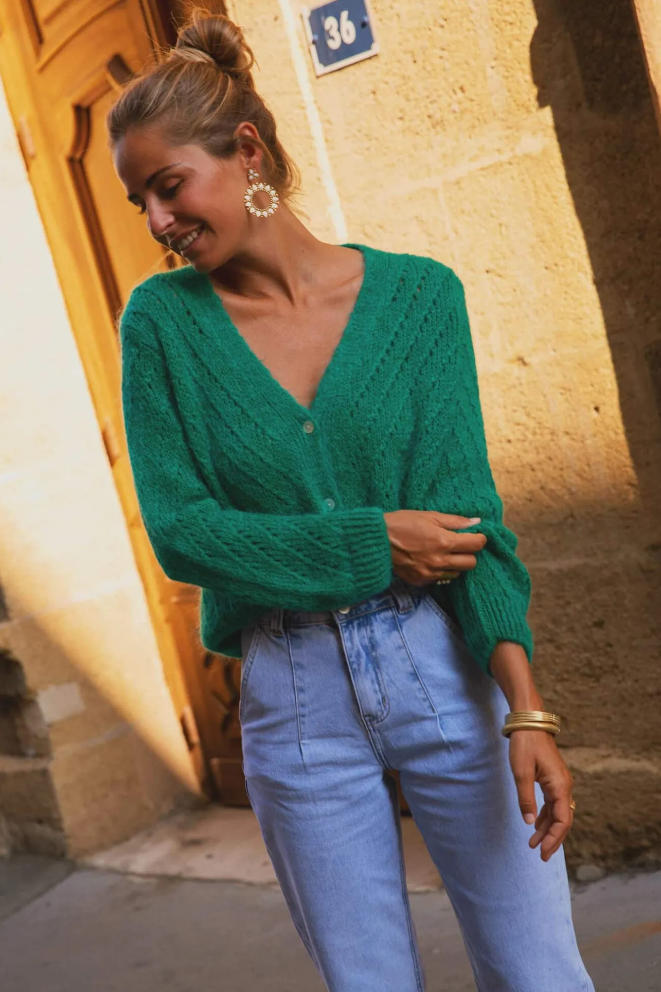 giletrodin_4-1.webp Sahomashop Pulls & Mailles<GiletRodin vert