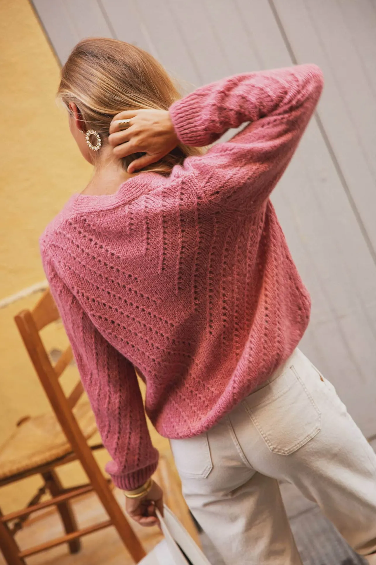 giletrodinrose_6-1.webp Sahomashop Pulls & Mailles<GiletRodin rose