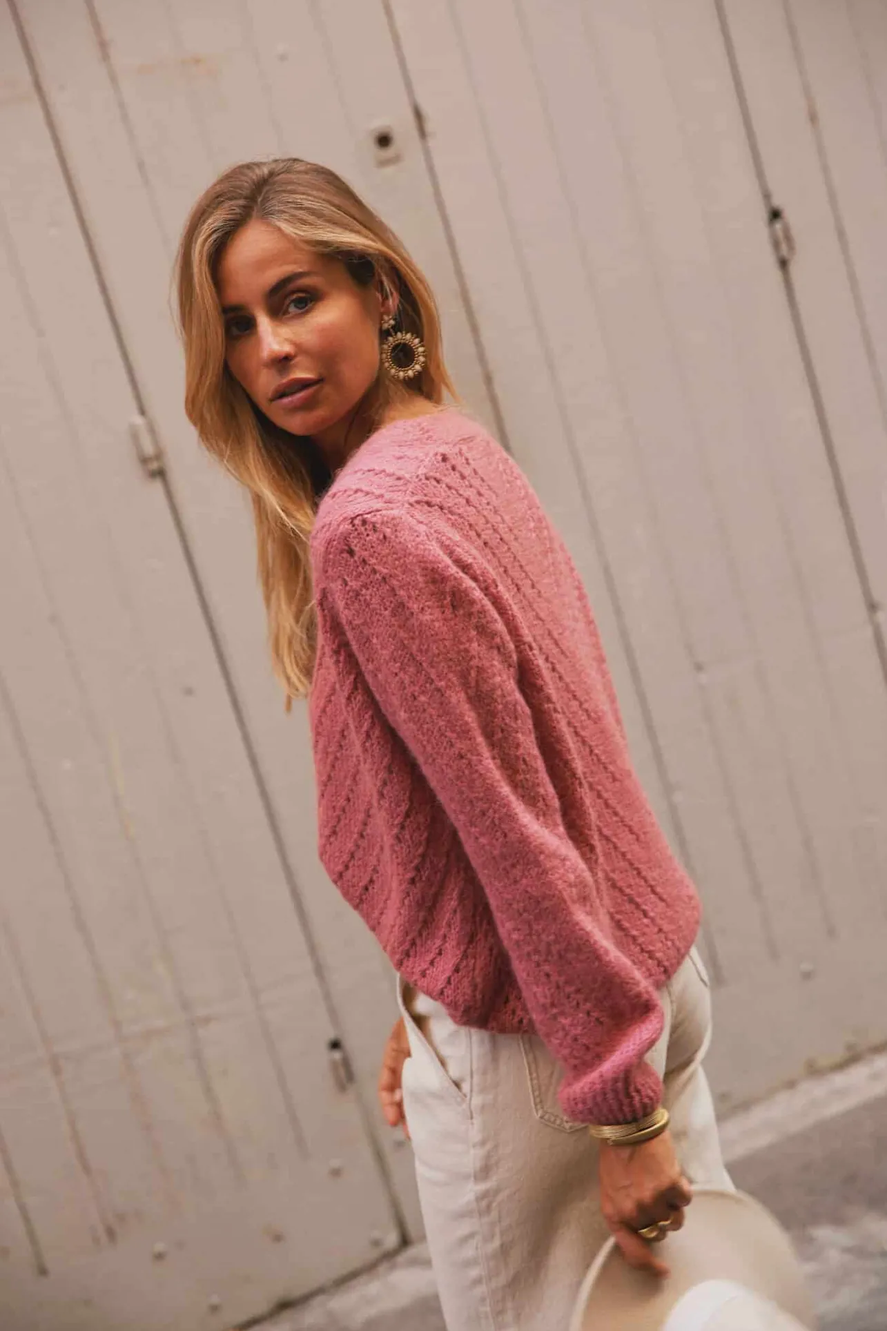 giletrodinrose_7-1.webp Sahomashop Pulls & Mailles<GiletRodin rose