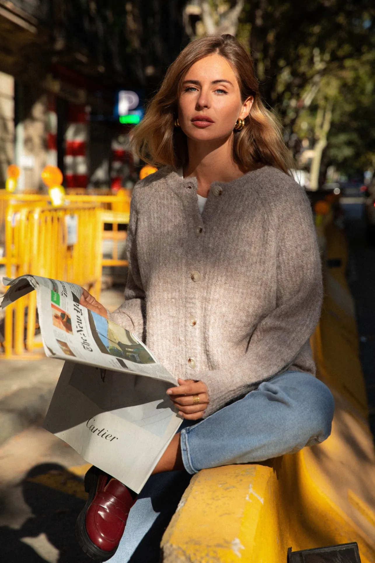 Sahomashop Pulls & Mailles<GiletTeha taupe