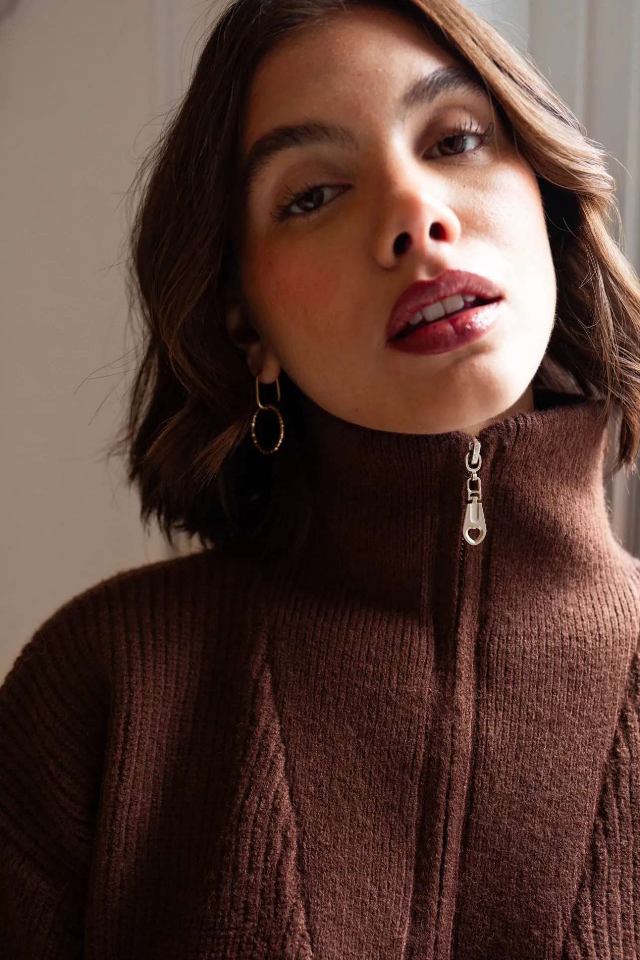 Sahomashop Pulls & Mailles<PullAlex marron