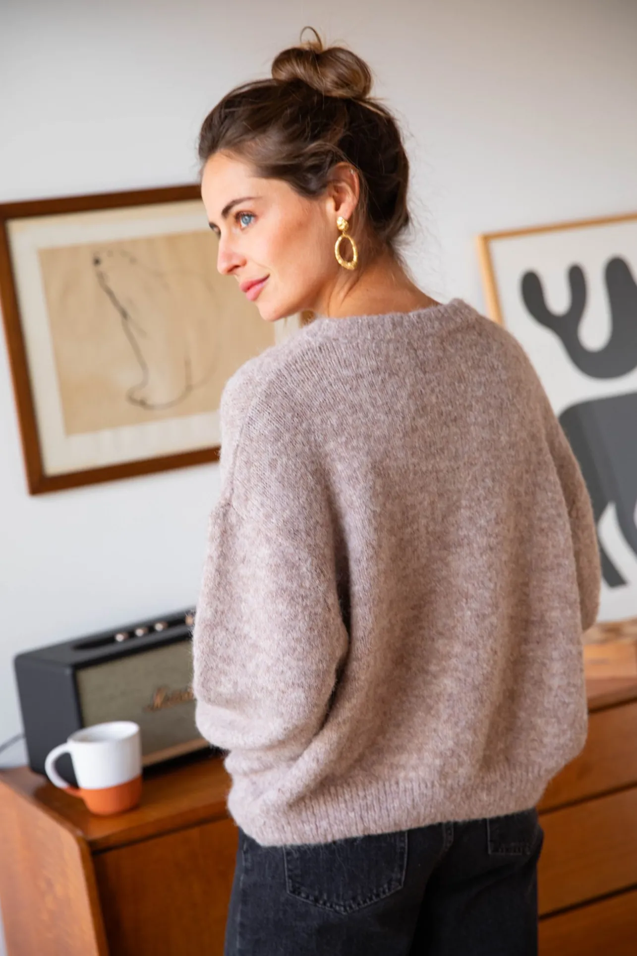 Sahomashop Pulls & Mailles<PullCassian taupe