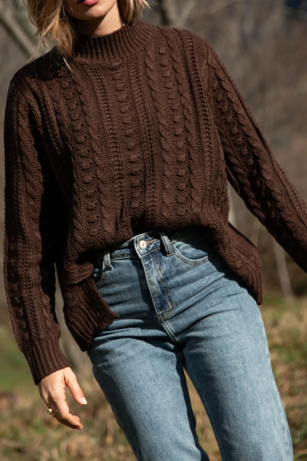Sahomashop Pulls & Mailles<PullOrri marron