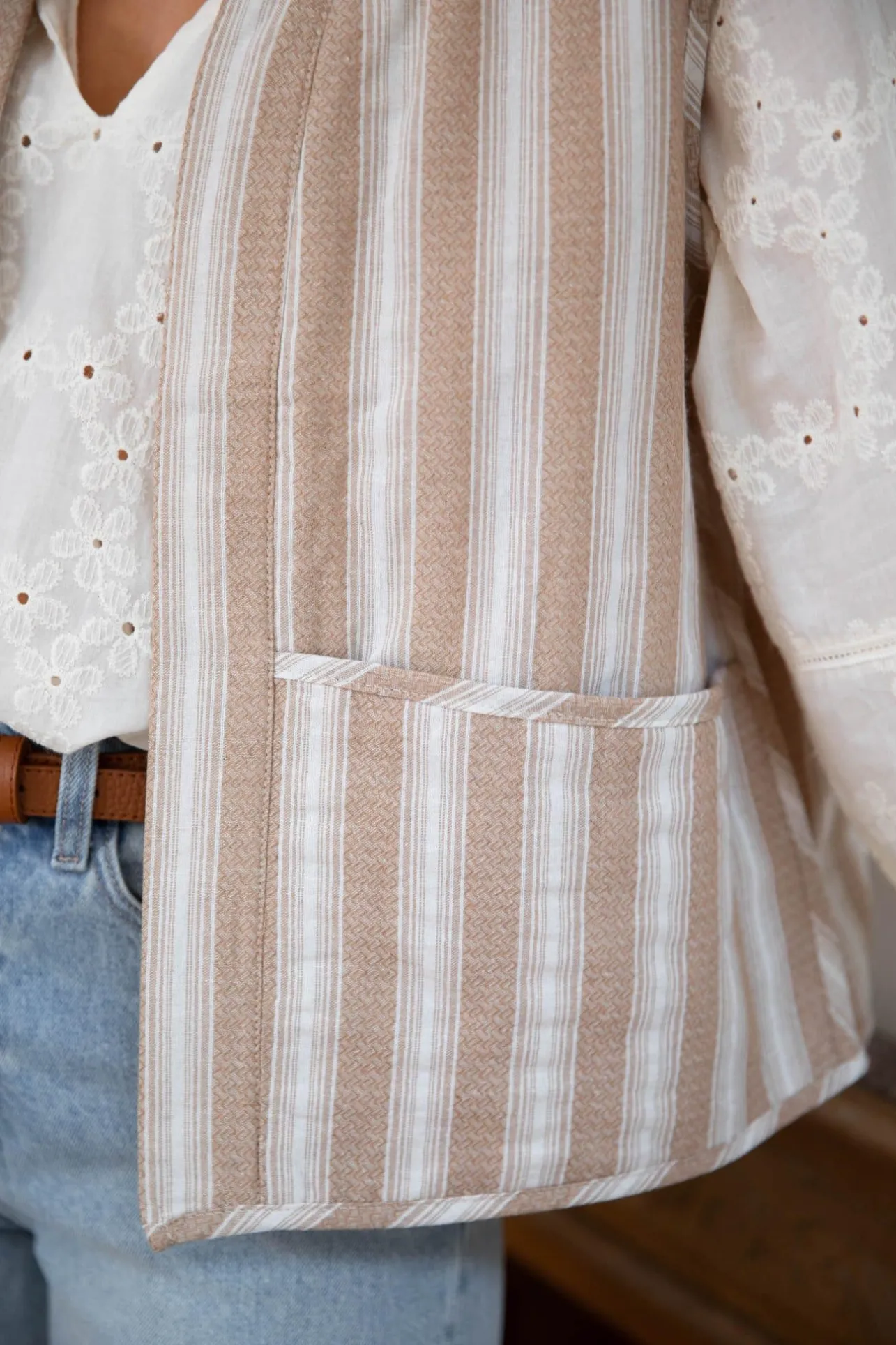 Sahomashop Vestes & Manteaux<VesteLola beige